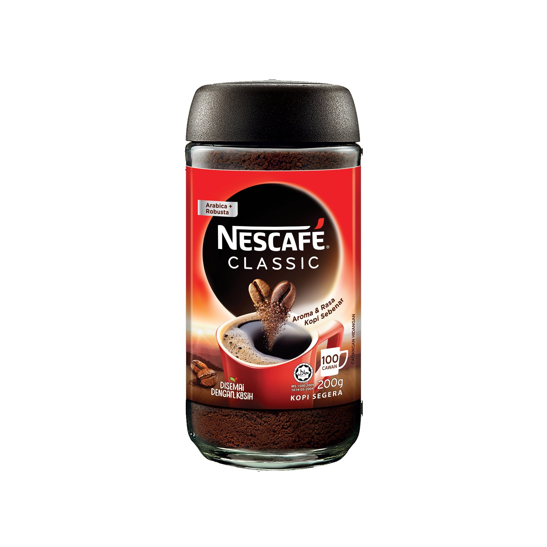 NESCAFE CLASSIC JAR 12 X 200 GR